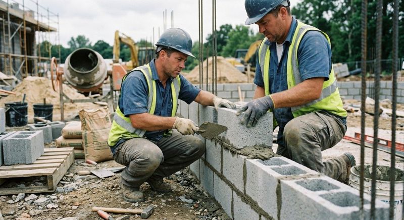 Concrete Blocks Installation in Boston, MA